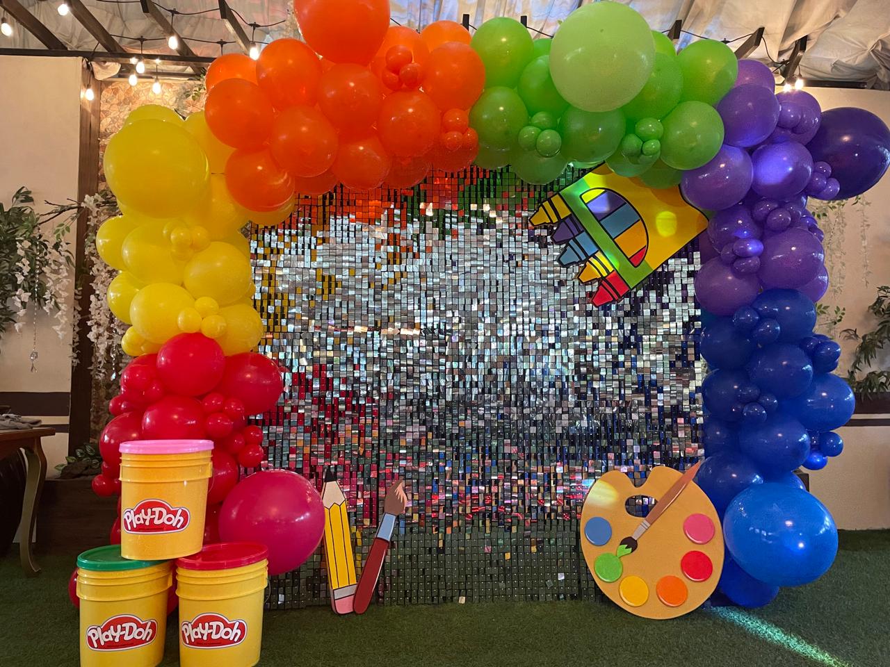 Decoración con globos para eventos